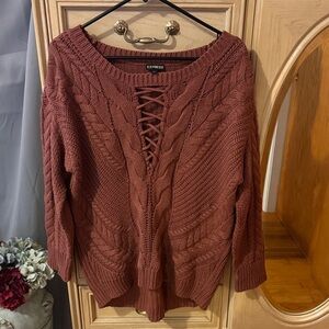 Express Women's Cable Knit Sweater